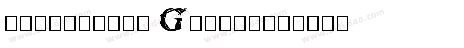 comandante Glitch字体转换